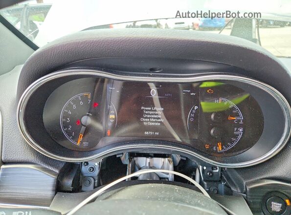 1C4RJFBG1KC642360 2019 JEEP GRAND Gray Vista del cuadro de instrumentos