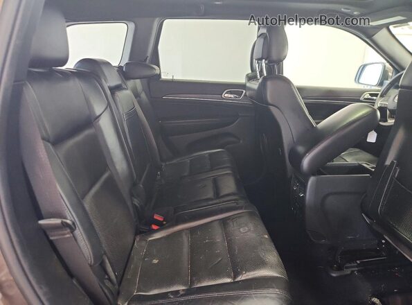 1C4RJFBG1KC735489 2019 JEEP GRAND Tan Vista interior trasera