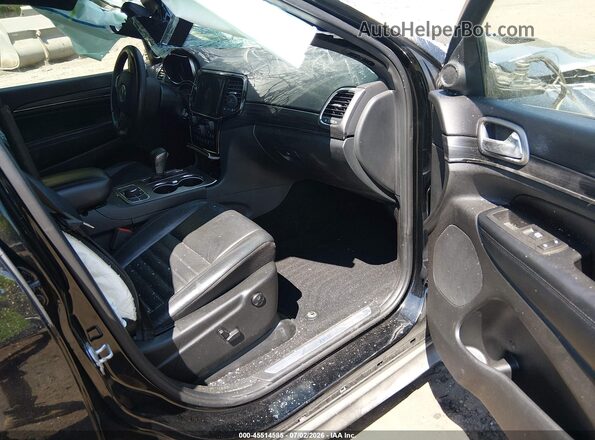 1C4RJFBG1KC739672 2019 JEEP GRAND CHEROKEE Black Widok wnętrza z przodu
