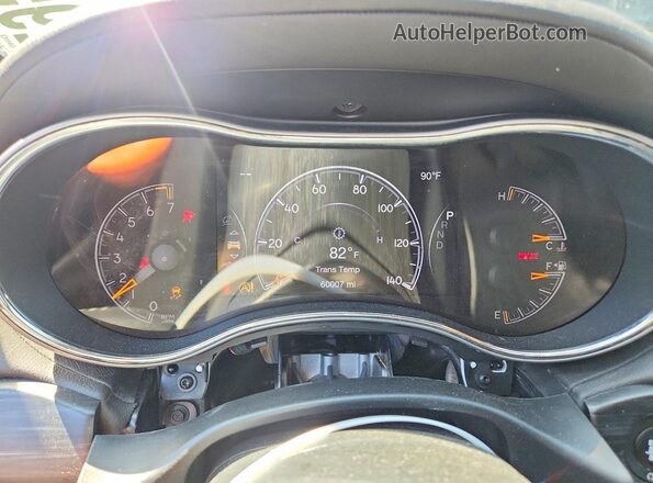 1C4RJFBG1KC807940 2019 JEEP GRAND Black Vista del cuadro de instrumentos