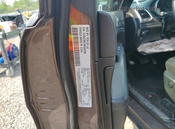 1C4RJFBG1MC647299 2021 JEEP GRAND Brown Вид наклейки з VIN-кодом