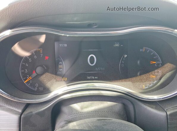 1C4RJFBG1MC692369 2021 JEEP GRAND White Instrument cluster view