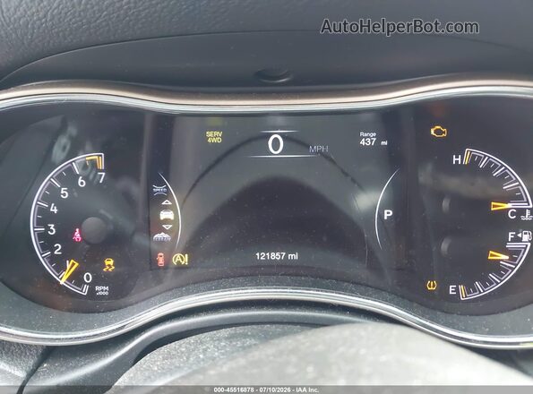 1C4RJFBG2GC311987 2016 JEEP GRAND CHEROKEE Gray Widok tylnych siedzeń