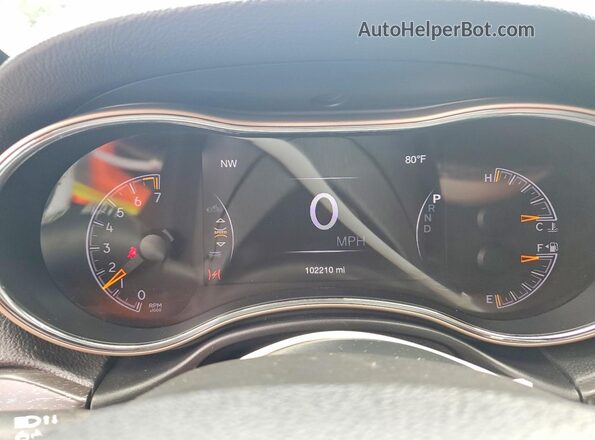 1C4RJFBG2GC358050 2016 JEEP GRAND Серый Вид щитка приборов