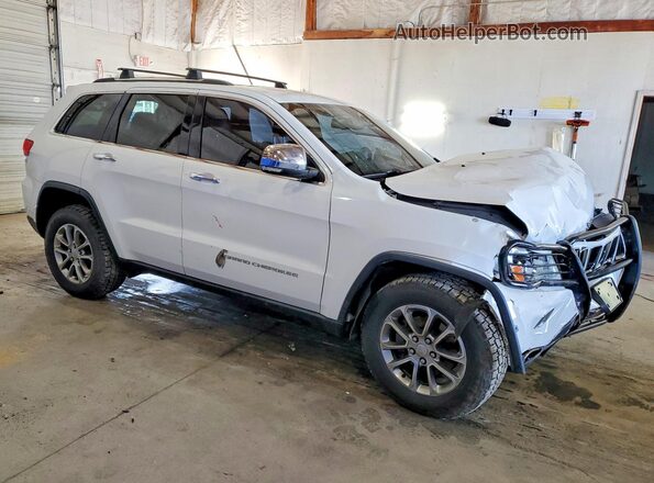 1C4RJFBG2GC450985 2016 JEEP GRAND Белый Передняя правая четверть