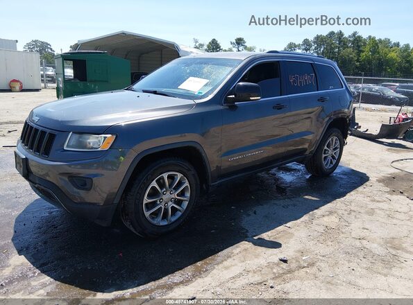 1C4RJFBG2GC493271 2016 JEEP GRAND CHEROKEE Gray Vista tres cuartos delantera izquierda