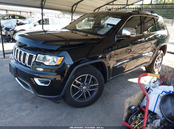 1C4RJFBG2HC776884 2017 JEEP GRAND CHEROKEE Black Vista tres cuartos delantera izquierda