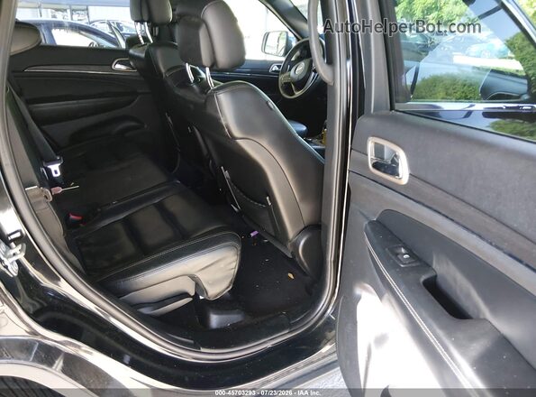 1C4RJFBG2HC776884 2017 JEEP GRAND CHEROKEE Black Vista de la etiqueta del VIN