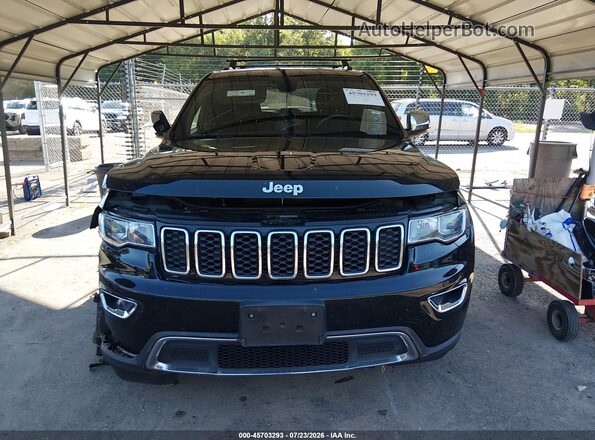 1C4RJFBG2HC776884 2017 JEEP GRAND CHEROKEE Black Vista del cuadro de instrumentos