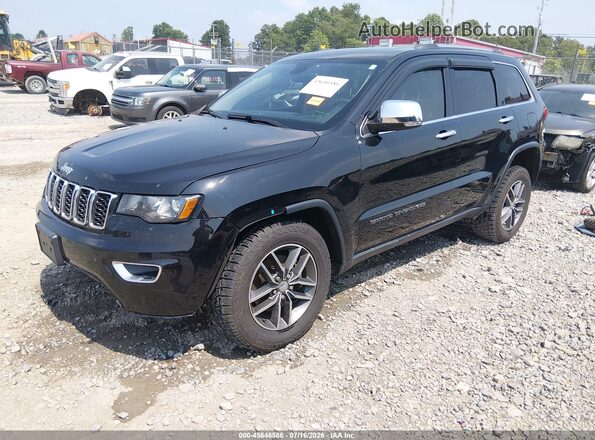 1C4RJFBG2HC807471 2017 JEEP GRAND CHEROKEE Black Vista tres cuartos delantera izquierda