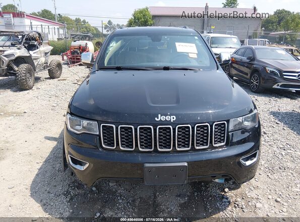 1C4RJFBG2HC807471 2017 JEEP GRAND CHEROKEE Black Vista del cuadro de instrumentos