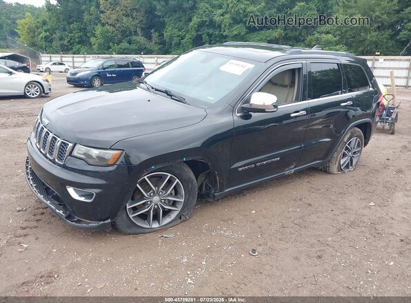 1C4RJFBG2HC807485 2017 JEEP GRAND CHEROKEE Black Vista tres cuartos delantera izquierda