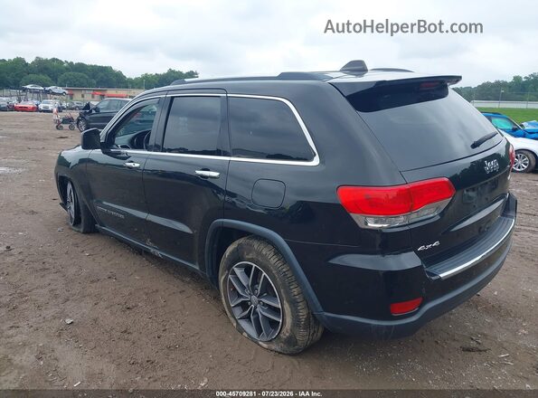 1C4RJFBG2HC807485 2017 JEEP GRAND CHEROKEE Black Trasero izquierdo
