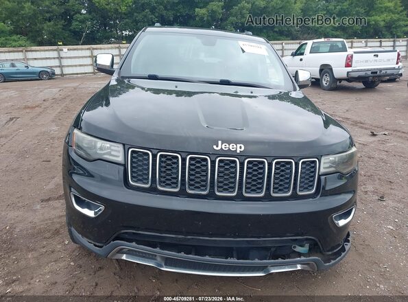 1C4RJFBG2HC807485 2017 JEEP GRAND CHEROKEE Black Vista del cuadro de instrumentos
