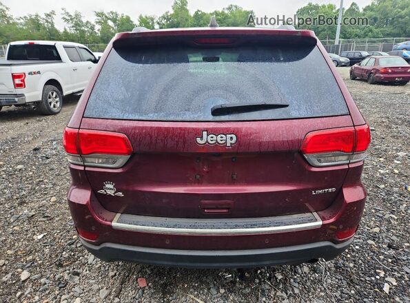 1C4RJFBG2HC827588 2017 JEEP GRAND Burgundy Vista trasera