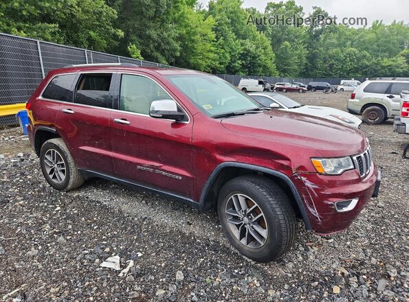 1C4RJFBG2HC827588 2017 JEEP GRAND Burgundy Delantero derecho