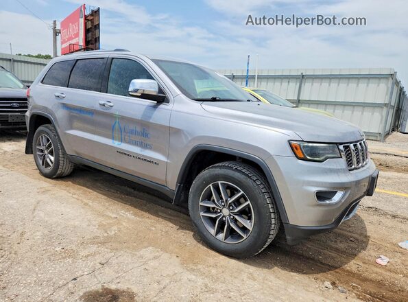 1C4RJFBG2HC891730 2017 JEEP GRAND Серебряный Передняя правая четверть