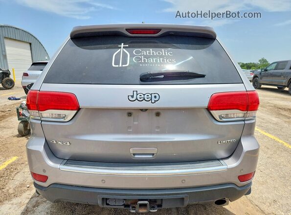 1C4RJFBG2HC891730 2017 JEEP GRAND Серебряный Вид сзади