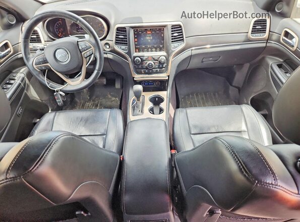 1C4RJFBG2HC891730 2017 JEEP GRAND Серебряный Вид панели приборов