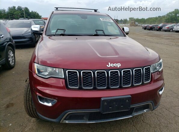 1C4RJFBG2JC399303 2018 JEEP GRAND Red წინა ხედი