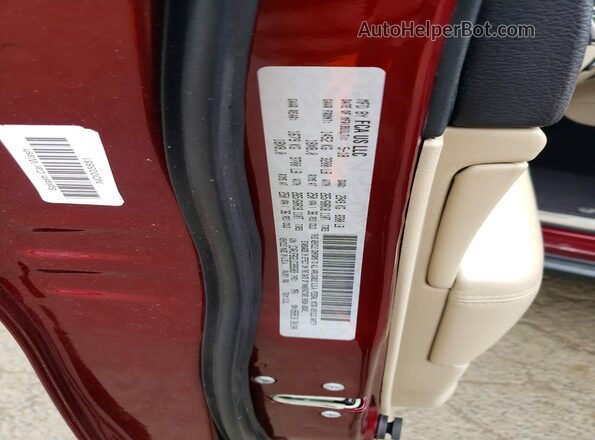1C4RJFBG2JC399303 2018 JEEP GRAND Red VIN კოდის სტიკერის ხედი