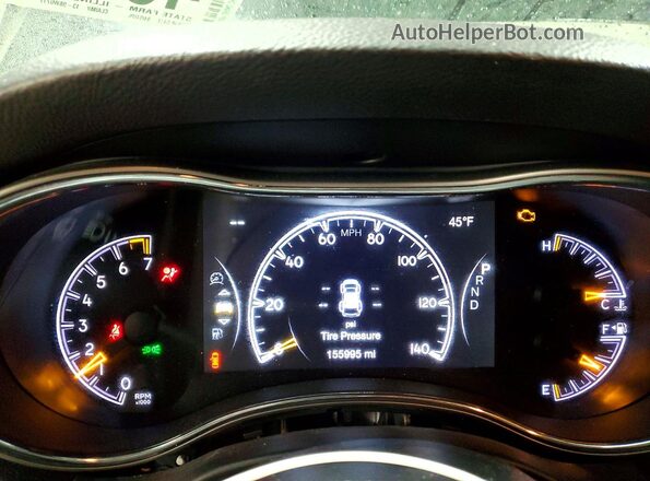 1C4RJFBG2JC406623 2018 JEEP GRAND Black Vista del cuadro de instrumentos