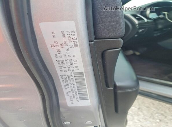 1C4RJFBG2JC423812 2018 JEEP GRAND Silver Вид наклейки з VIN-кодом