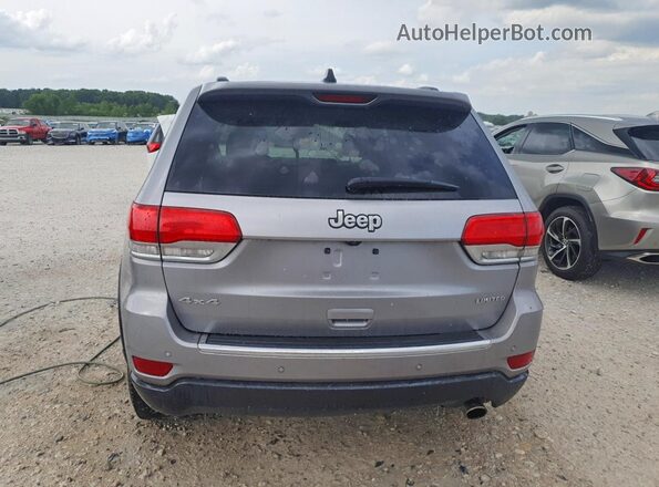 1C4RJFBG2JC423812 2018 JEEP GRAND Silver Вид ззаду