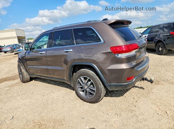 1C4RJFBG2JC442201 2018 JEEP GRAND Brown Հետևի ձախ