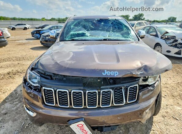 1C4RJFBG2JC442201 2018 JEEP GRAND Brown Դիմացի տեսք