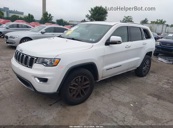 1C4RJFBG2JC454672 2018 JEEP GRAND CHEROKEE Белый Передняя левая четверть