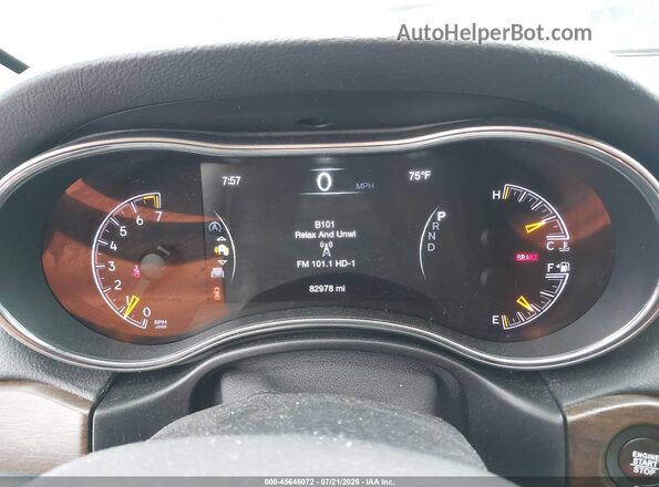 1C4RJFBG2JC454672 2018 JEEP GRAND CHEROKEE Белый Вид задних сидений