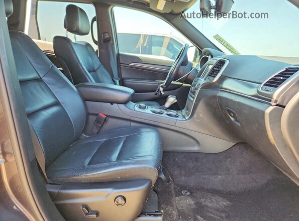 1C4RJFBG2JC459919 2018 JEEP GRAND Gray წინა სალონის ხედი