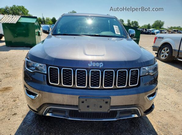 1C4RJFBG2JC459919 2018 JEEP GRAND Gray წინა ხედი