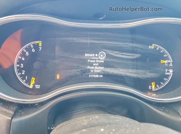 1C4RJFBG2JC478731 2018 JEEP GRAND Gray Vista del cuadro de instrumentos