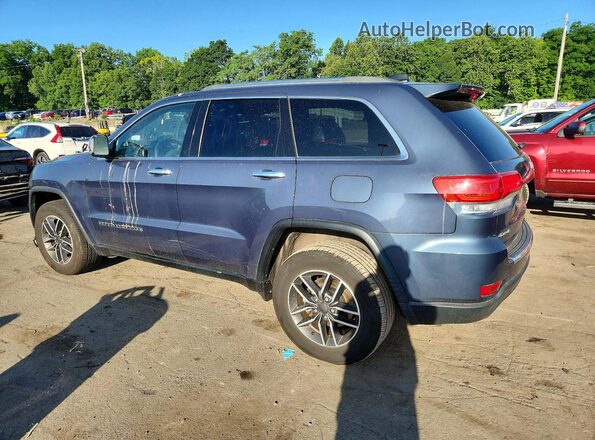 1C4RJFBG2KC658647 2019 JEEP GRAND Blue Trasero izquierdo
