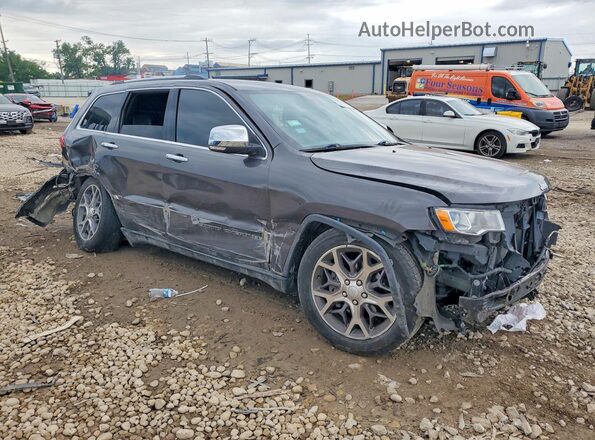 1C4RJFBG2KC756545 2019 JEEP GRAND Серый Передняя правая четверть