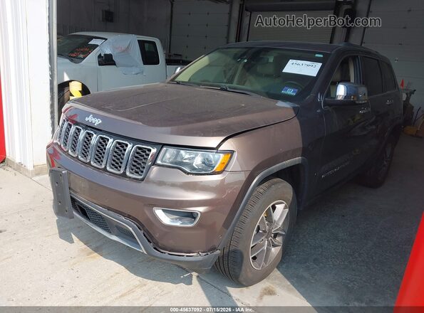 1C4RJFBG2LC167576 2020 JEEP GRAND CHEROKEE Brown Առջևի ձախ երեք քառորդ տեսարան