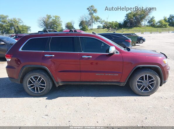 1C4RJFBG2LC234368 2020 JEEP GRAND CHEROKEE Maroon Սալոնի հետևի տեսք