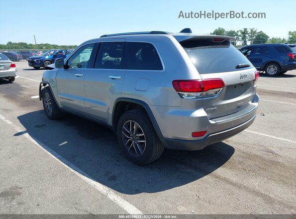1C4RJFBG2LC289192 2020 JEEP GRAND CHEROKEE Gray Trasero izquierdo