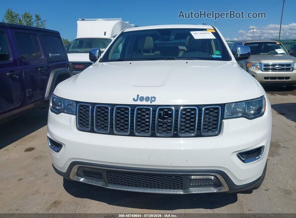 1C4RJFBG2LC335653 2020 JEEP GRAND CHEROKEE White ხელსაწყოთა პანელის ხედი