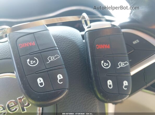 1C4RJFBG2LC335653 2020 JEEP GRAND CHEROKEE White წინა პანელის ხედი