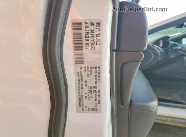 1C4RJFBG2MC686953 2021 JEEP GRAND White VIN კოდის სტიკერის ხედი
