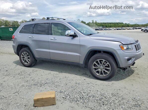 1C4RJFBG3GC405196 2016 JEEP GRAND Серебряный Передняя правая четверть