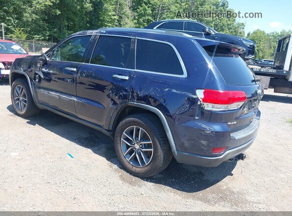 1C4RJFBG3HC654146 2017 JEEP GRAND CHEROKEE Blue Rear left