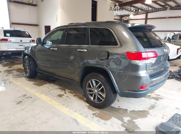 1C4RJFBG3HC679791 2017 JEEP GRAND CHEROKEE Серый Задняя левая четверть