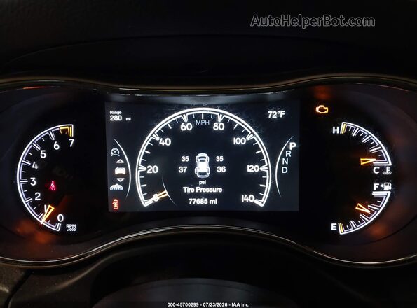 1C4RJFBG3HC679791 2017 JEEP GRAND CHEROKEE Серый Вид задних сидений