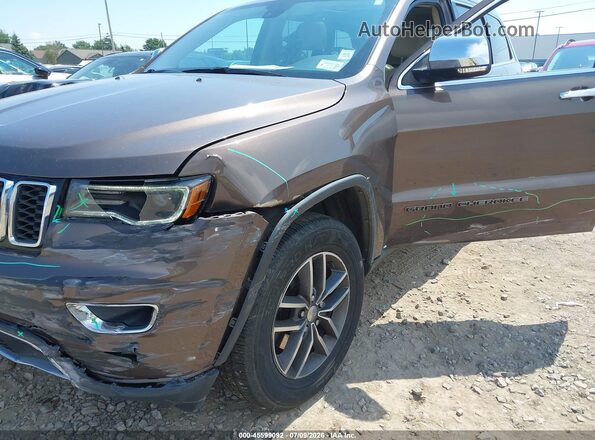 1C4RJFBG3HC734983 2017 JEEP GRAND CHEROKEE Brown Vista frontal