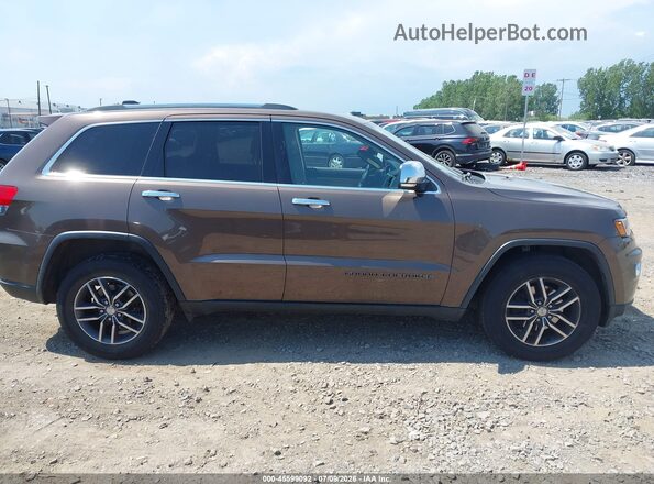 1C4RJFBG3HC734983 2017 JEEP GRAND CHEROKEE Brown Vista interior trasera