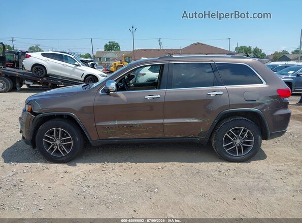 1C4RJFBG3HC734983 2017 JEEP GRAND CHEROKEE Brown Vista interior de 360 grados